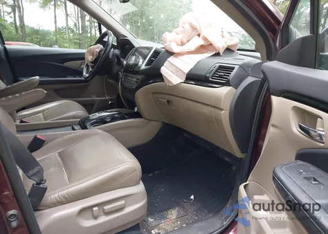 2016 Honda Pilot Touring from USA, damaged, VIN 5FNYF6H96GB005593